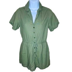 Abercrombie and Fitch Green Romper